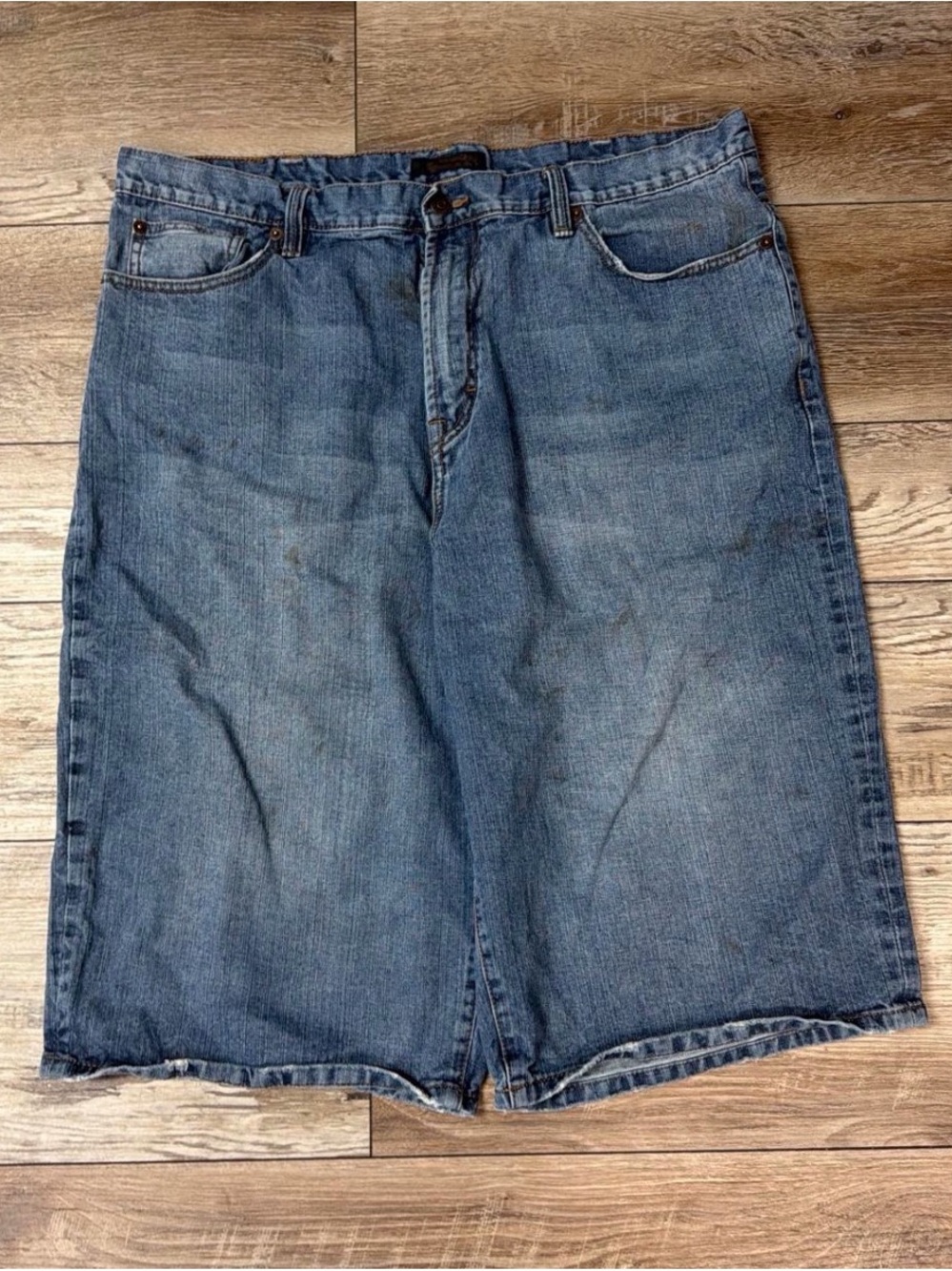 Men's Blue Denim Shorts Sean John - Classic Casual Style
